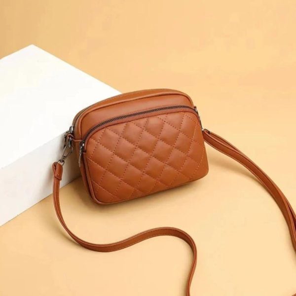 Women’s PU Leather Embroidered Shoulder Bag – Elegant Fashion Handbag, Premium Quality Crossbody Purse for Everyday & Special Occasions