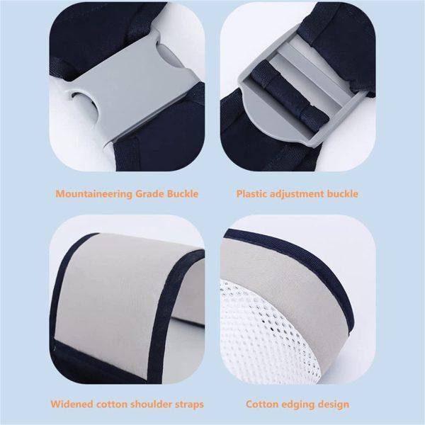 Baby Carrier Half Wrapped Sling – Comfortable, Breathable & Adjustable for Parents
