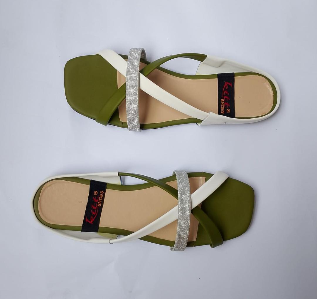Women’s Synthetic Leather Casual Flats – Comfortable Everyday Slip-On Shoes, Stylish & Durable Footwear for Daily Wear