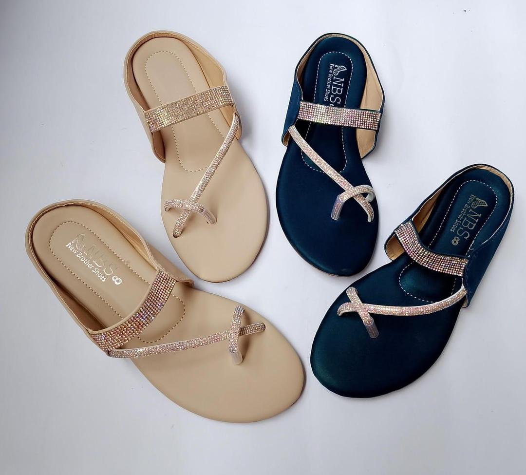 Women’s Synthetic Leather Formal Flats – Elegant Comfortable Slip-On Shoes for Office & Special Events