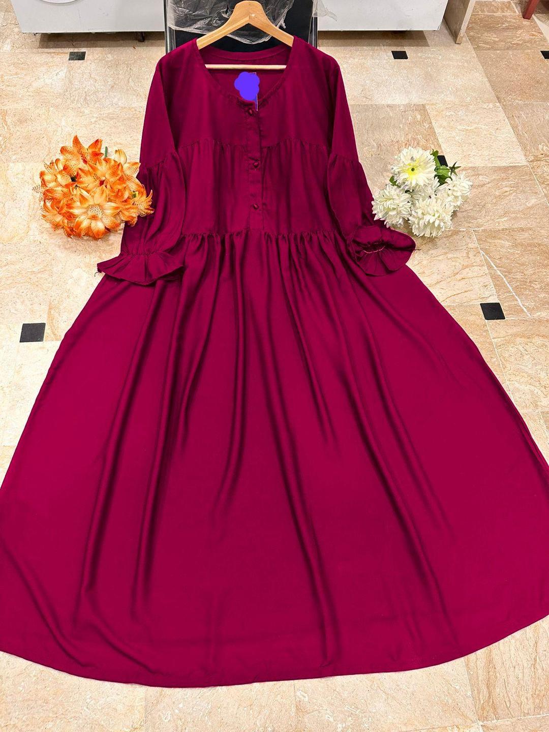 Stylish Georgette Full Abaya for Women – Elegant 1-Piece Islamic Dress, Modest Fashion with Comfortable & Flowy Design