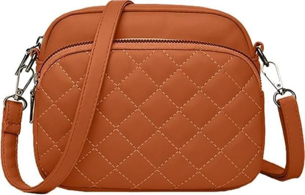 Women’s PU Leather Embroidered Shoulder Bag – Elegant Fashion Handbag, Premium Quality Crossbody Purse for Everyday & Special Occasions