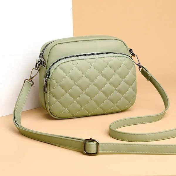 Women’s PU Leather Embroidered Shoulder Bag – Elegant Fashion Handbag, Premium Quality Crossbody Purse for Everyday & Special Occasions