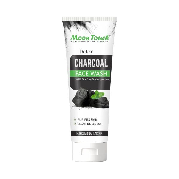 Creamy Charcoal Face Wash 100ml – Deep Cleansing Oil Control Face Cleanser for Fresh, Clear Skin