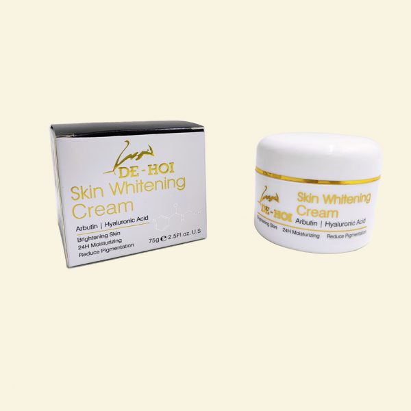 De Hoi Skin Whitening Cream 75g – Brightening & Moisturizing Face & Body Cream for Dark Skin