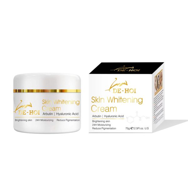 De Hoi Skin Whitening Cream 75g – Brightening & Moisturizing Face & Body Cream for Dark Skin