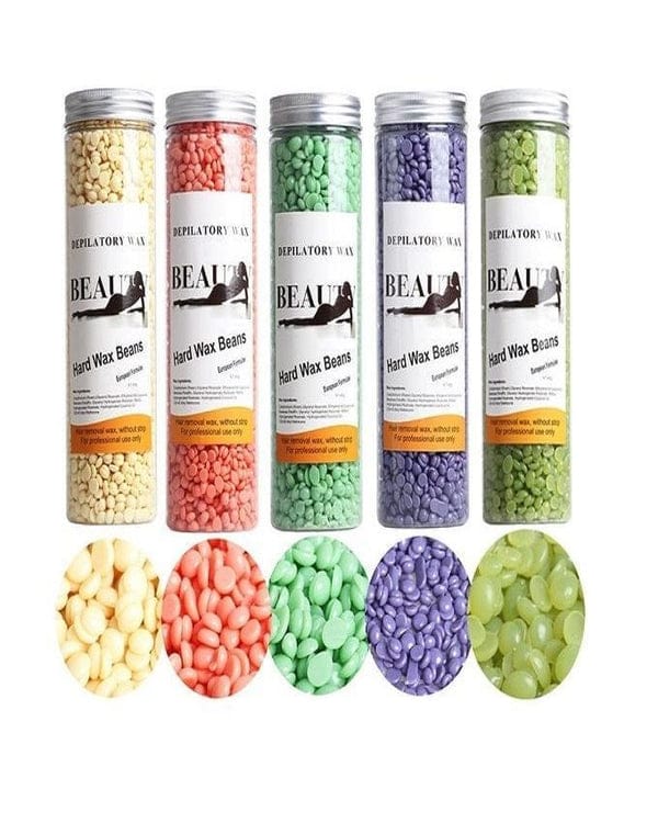 Hard Beans Hair Removal Wax – Painless Wax Beans for Face, Body & Legs (1 Pc, Random Color)