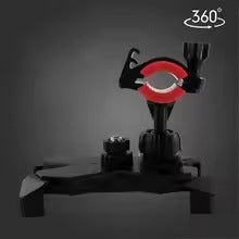 Universal Mobile Phone Holder Stand for Bicycle & Motorcycle – 360° Rotating Handlebar Mount