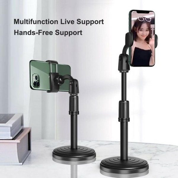 Multifunction Mini Mobile Tripod Stand – Adjustable Height & Angle Phone Holder for Photography & Video