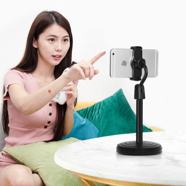 Multifunction Mini Mobile Tripod Stand – Adjustable Height & Angle Phone Holder for Photography & Video