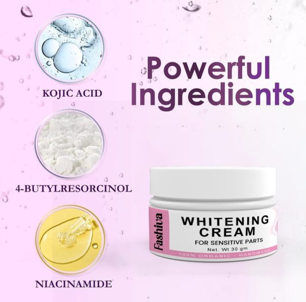 Whitening Cream for Women – Brightening Face & Body Moisturizer with Natural Extracts & Even Tone Care