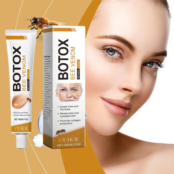 Bee Venom Whitening & Moisturizing Face Cream – Brightening Anti-Aging Hydrating Skincare Moisturizer