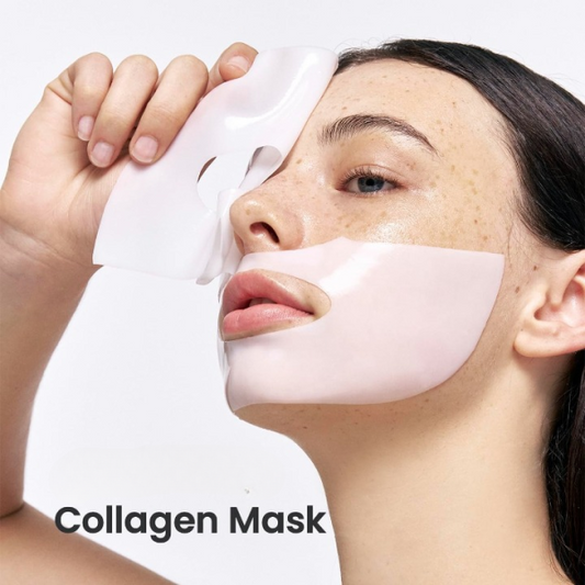 Bio-Collagen Real Deep Mask 36g – Hydrating Overnight Facial Sheet Mask for Firming & Pore Care