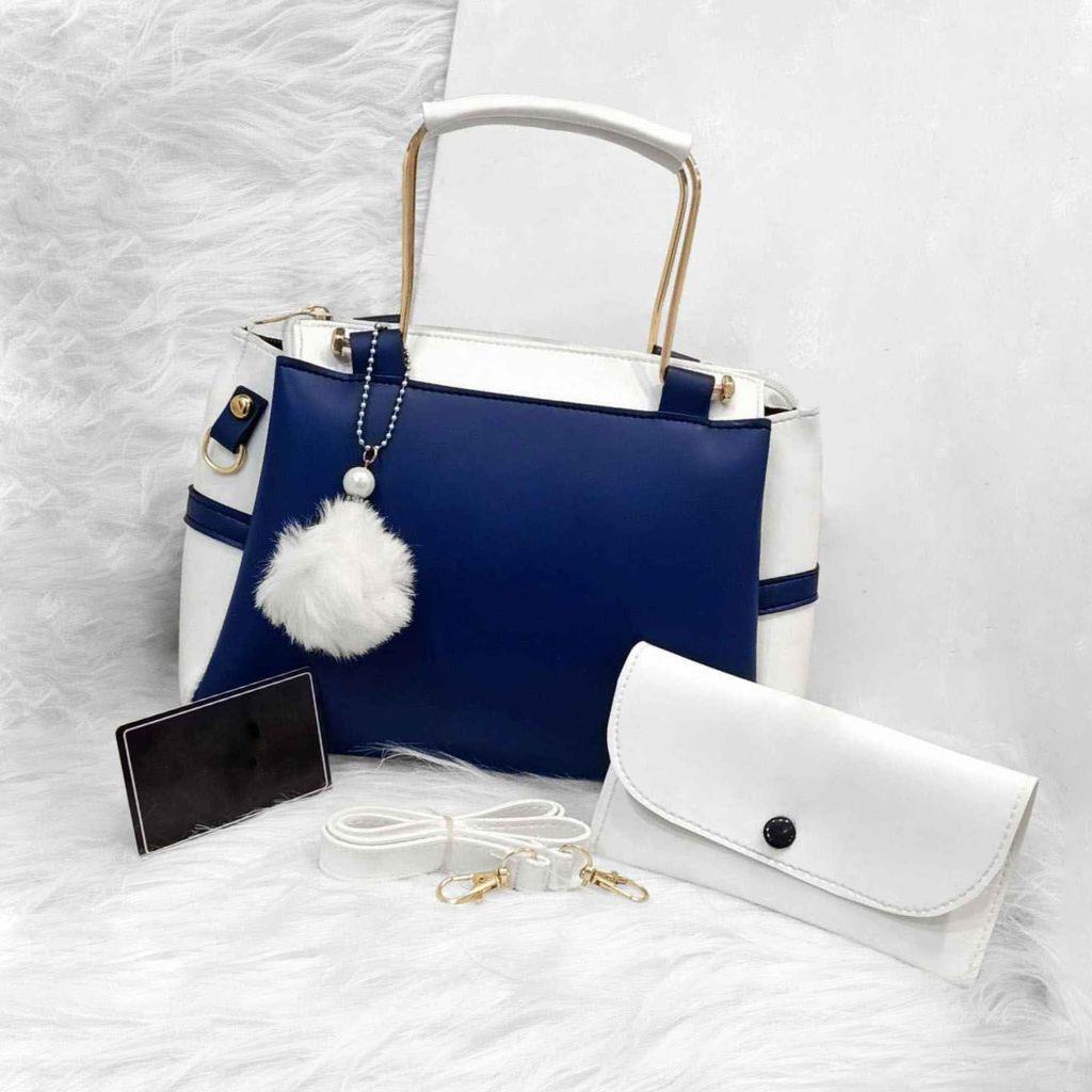 Girls’ Rexine Plain Shoulder Bag – Stylish & Durable Everyday Handbag for School, Shopping & Outings