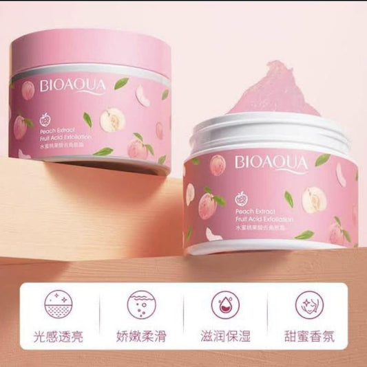BIOAQUA Exfoliating Gel 90ml – Face & Body Brightening, Hydrating & Dead Skin Remover