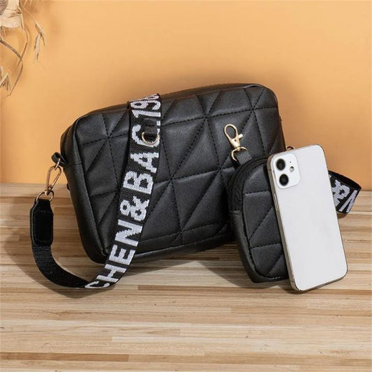 2-Piece PU Leather Crossbody Bag Set – Stylish Shoulder Bags for Girls & Women, Premium Quality Everyday Handbag Collection