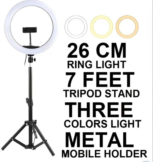 Pack of 3 Tripod Stands (3.5ft, Model 3110) – Adjustable Mobile & DSLR Camera Stand with Holder & Bag