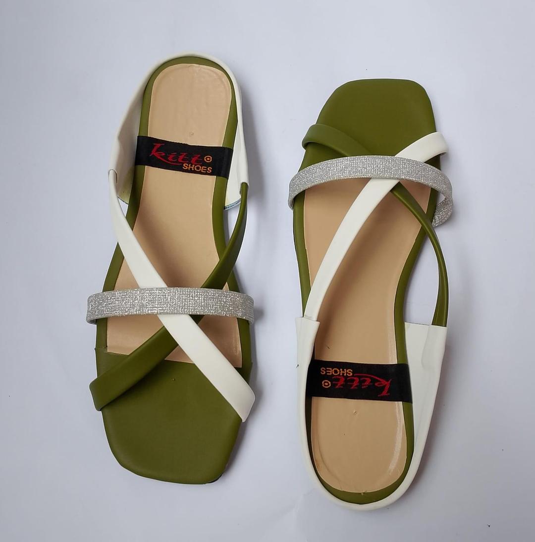 Women’s Synthetic Leather Casual Flats – Comfortable Everyday Slip-On Shoes, Stylish & Durable Footwear for Daily Wear