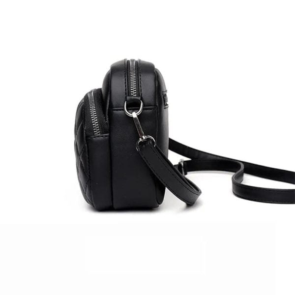 Women’s PU Leather Embroidered Shoulder Bag – Elegant Fashion Handbag, Premium Quality Crossbody Purse for Everyday & Special Occasions