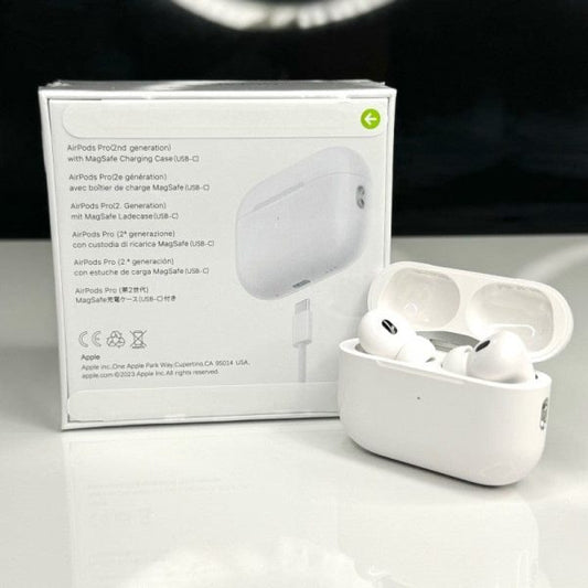 AirPods Pro 2 Wireless Earbuds – Noise Reduction ANC Bluetooth Earphones for Android & iOS (White)