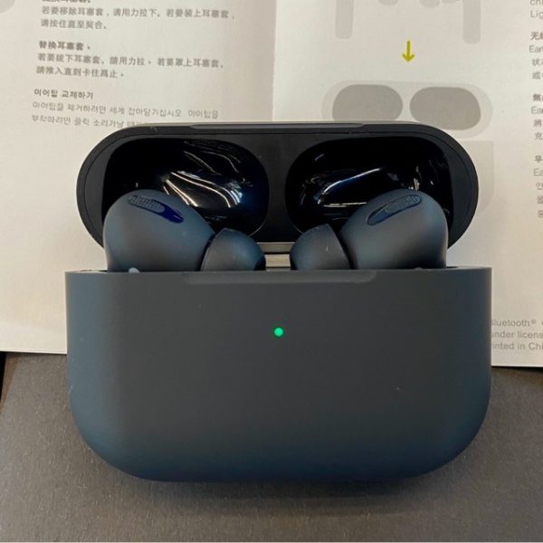 Black Pro 2 TWS Wireless Earbuds – Bluetooth 5.1, Noise Cancelling Earphones with Charging Case