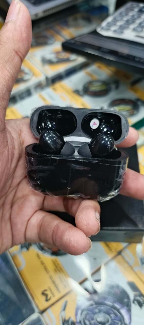 Black Pro 2 TWS Wireless Earbuds – Bluetooth 5.1, Noise Cancelling Earphones with Charging Case