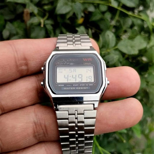 Classic Digital Bracelet Watch – Retro Style Unisex Wristwatch for Men & Women (No Box)
