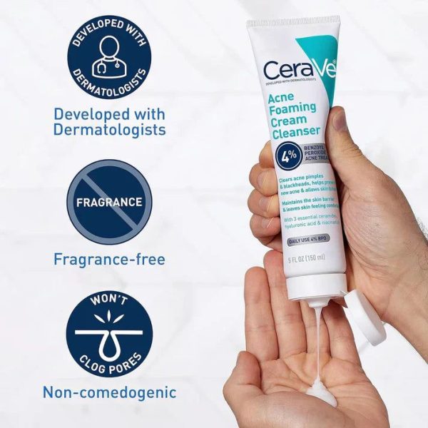 CeraVe 4-in-1 Skincare Kit – Night Cream, Sunblock, Cleanser & Serum for Radiant Healthy Skin