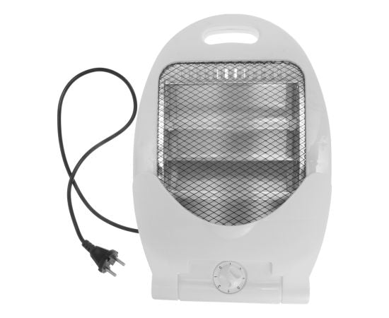 Electric Quartz Mini Stove – 800W Portable Heater with 2 Power Levels, Anti-Tip & Thermal Protection
