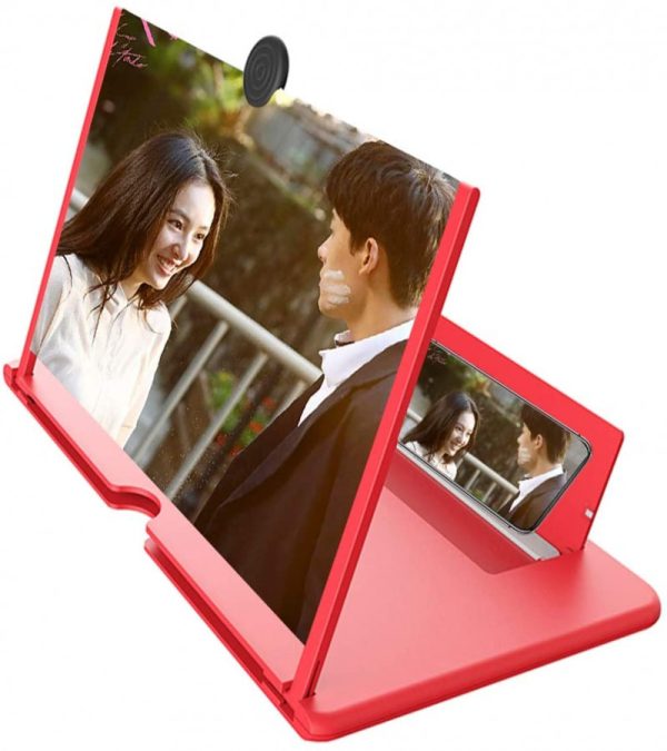 F3 Mobile Screen Magnifier – Enlarged Phone Screen Amplifier with Eye Protection (Random Color)
