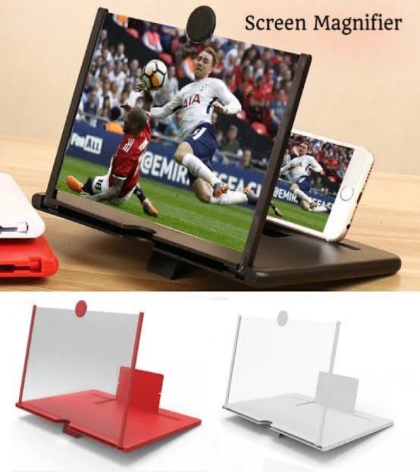 F3 Mobile Screen Magnifier – Enlarged Phone Screen Amplifier with Eye Protection (Random Color)