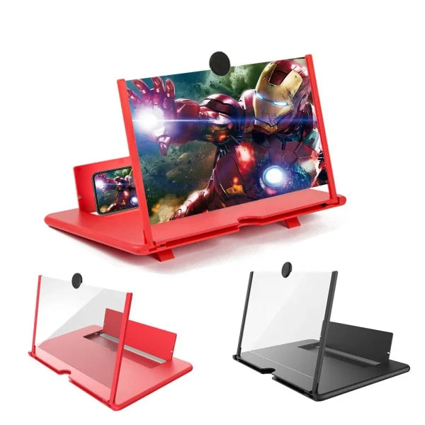 F3 Mobile Screen Magnifier – Enlarged Phone Screen Amplifier with Eye Protection (Random Color)
