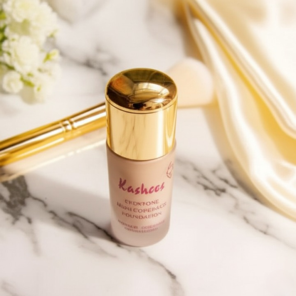 Kashees Eventone High Coverage Foundation 20ml – Matte Full Coverage Long-Lasting Makeup Base