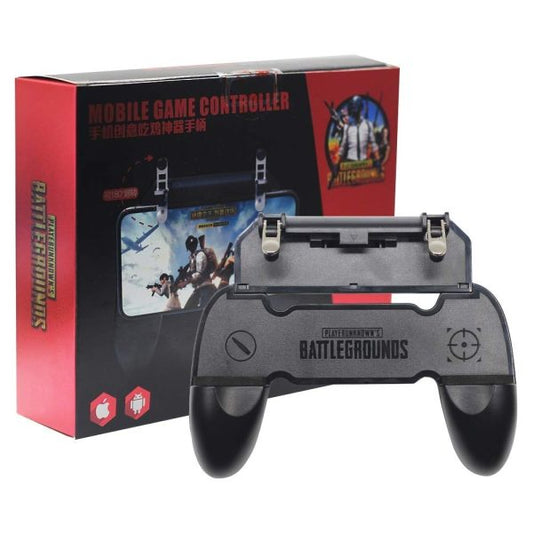 Mobile Gaming Controller Gamepad with Fire Trigger – Joystick Grip for PUBG, Free Fire & FPS Games