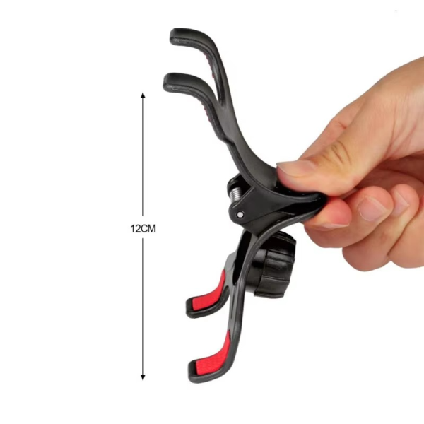 Flexible Mobile Phone Stand Holder – 360° Rotating Lazy Bedside Snake Stand with Strong Grip (Random Color)