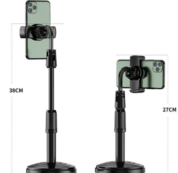 Multifunction Mini Mobile Tripod Stand – Adjustable Height & Angle Phone Holder for Photography & Video