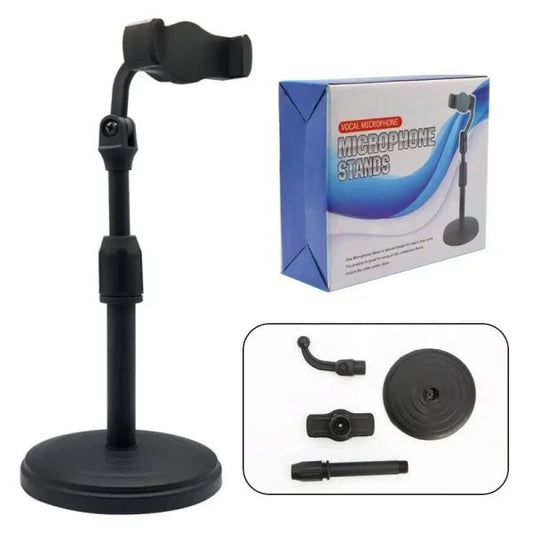 Multifunction Mini Mobile Tripod Stand – Adjustable Height & Angle Phone Holder for Photography & Video
