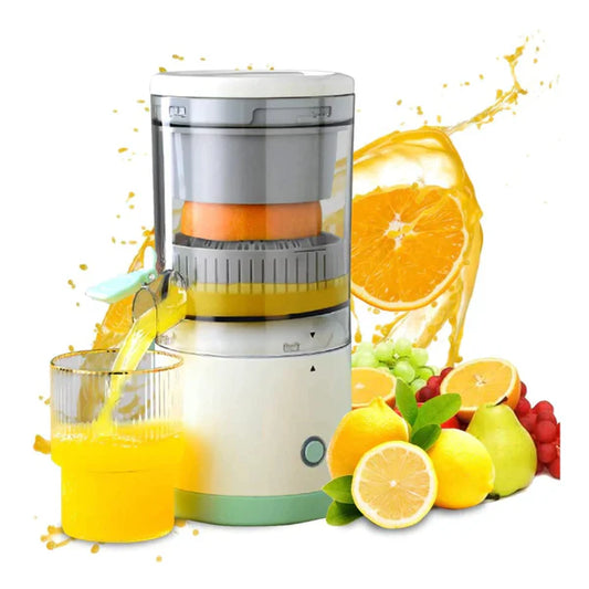 Portable Electric Citrus Juicer – Rechargeable Orange & Lemon Juice Extractor, Squeezer & Blender