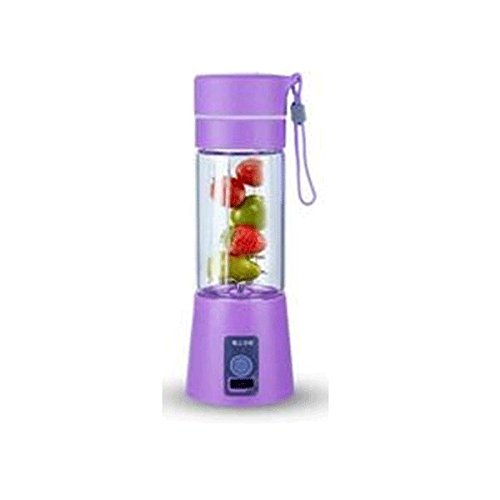 Portable Mini 6-Blade Juicer Blender – Rechargeable Outdoor Juicing Cup (380ml)