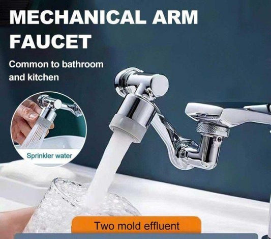 1080° Rotating Faucet Sprayer Head – Universal Tap Nozzle with Splash Filter & Water-Saving Design