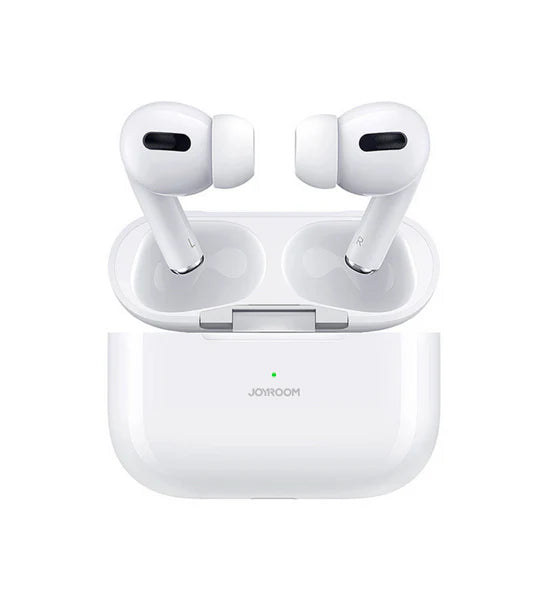 Joyroom T03s Pro TWS Earbuds – Active Noise Cancelling (ANC) Wireless Bluetooth Earphones – White