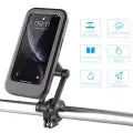 Waterproof Magnetic Bicycle Mobile Phone Holder – 360° Rotating Bike Mount for Smartphones