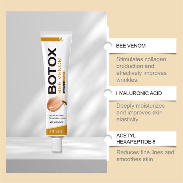 Bee Venom Whitening & Moisturizing Face Cream – Brightening Anti-Aging Hydrating Skincare Moisturizer
