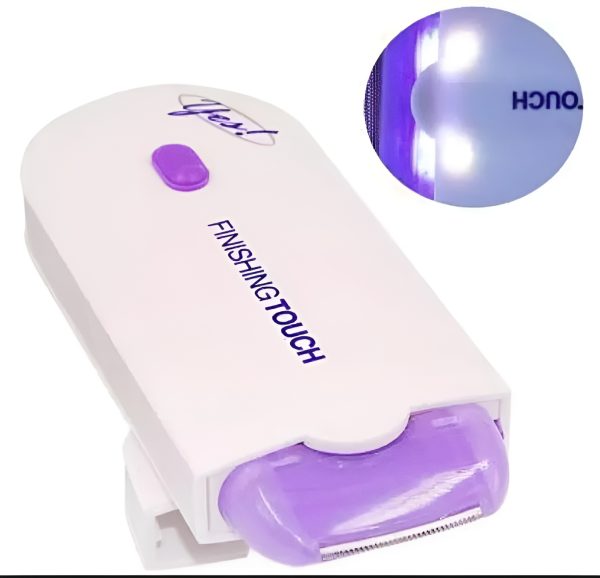 Women’s Electric Hair Remover – Safe Painless Shaver with Sensa-Light Tech & LED Light (Portable)