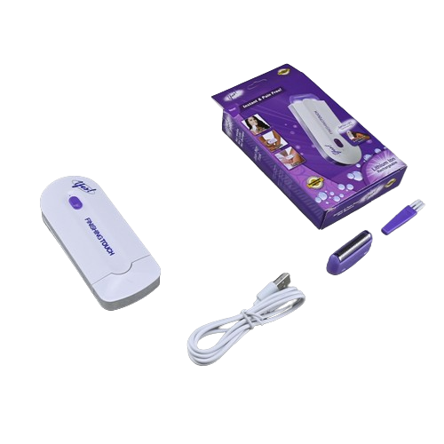 Women’s Electric Hair Remover – Safe Painless Shaver with Sensa-Light Tech & LED Light (Portable)